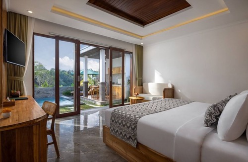 Tegallalang Villa | Romantic Nature Haven Private Pool Villa - Jungle View at North Ubud