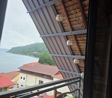 Mabini Bed & Breakfast | Romantic Ocean View A-Frame with Shore Diving Access - Aloha Aina Dive Resort