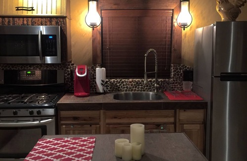 Prescott House | Romantic property on a seasonal creek with personal waterfall. Dog friendly!