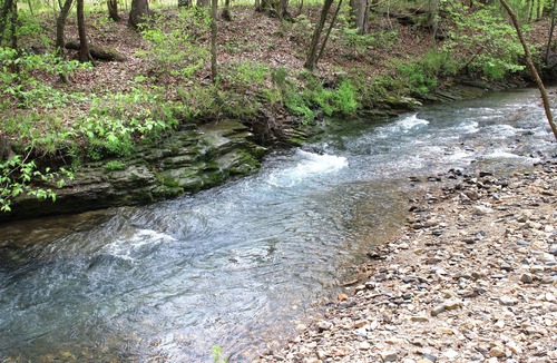 Jones Mills Cabin | Romantic Red Cabin by the creek. A very quiet relaxing getaway Book Now!
