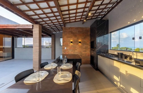 Tamandare Apartment | Romantic rooftop with 360º jacuzzi in Tamandaré