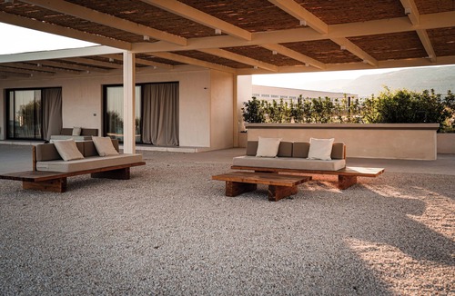 Monte Sant'Angelo Villa | Romantic Seafront Villa with 900m² Terrace & Private Beaches | Italy