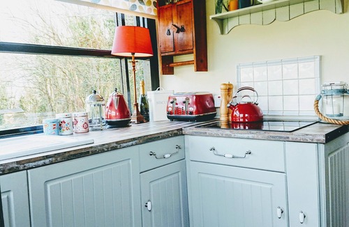 Cadgwith Cabin | Romantic streamside Carriage next to Coast Path ♥️ Short walk to beach & pub! 🥂