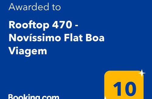 Boa Viagem Apartment | Rooftop 470 - Novíssimo Flat Boa Viagem