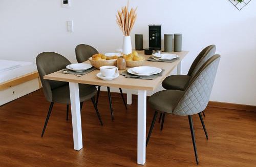 Langenau Apartment | Rooftop Apartments L2 - Studioappartment mit Balkon für 3 Personen