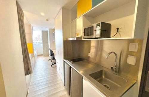 Santa Fe Apartment | Rooftop Bar & Community 2 Beds in Happahub