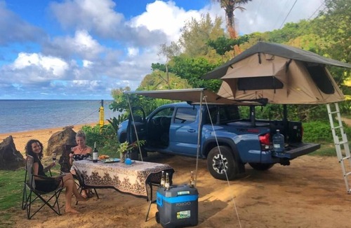 Anahola RV Rental | Rooftop Camper Experience Fully Equip