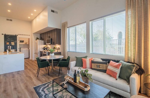 Desert View Village Condo | Rooftop Deck, Heated Pool Nearby | Golf & Sun Stay