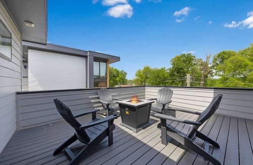 East Nashville House | Rooftop Fire Pit + Bar ✨ Near Broadway