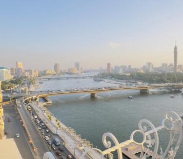 Downtown Cairo Apartment | Rooftop Nile Duplex Panoramic View