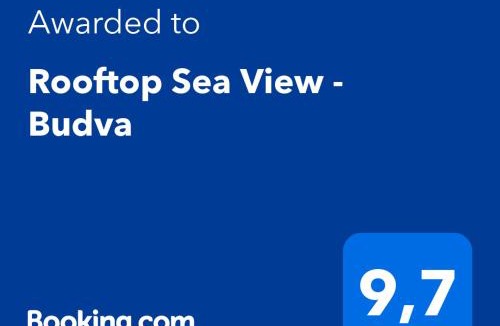 Rozino Apartment | Rooftop Sea View - Budva