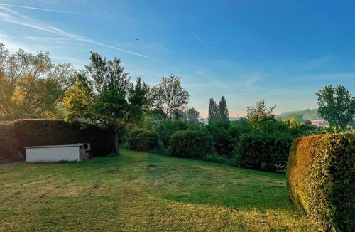 Rangendingen Apartment | Room 4 - Comfort double room with mountain view