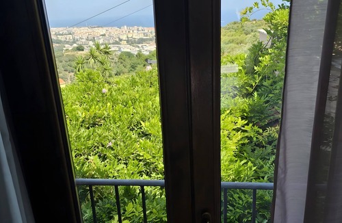 Savona Apartment | Room 'Camera Matrimoniale' with Sea View, Wi-Fi and Air Conditioning