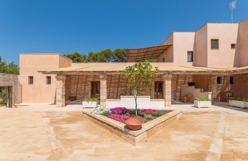 Presicce Apartment | Room 'Chiara - 5' with Private Terrace, Wi-Fi and Air Conditioning