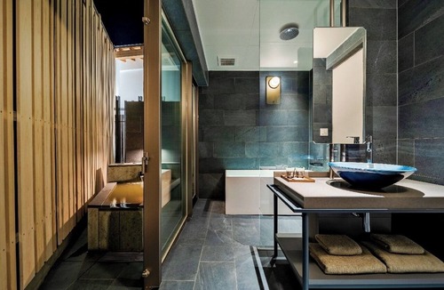 Saijo Hotel | Room only plan Villa Twin with openair bath L/Saijo Ehime