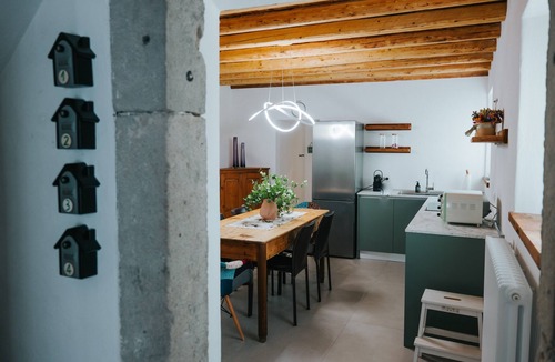 Cison di Valmarino Apartment | Room 'Rustic Charm' with Wi-Fi