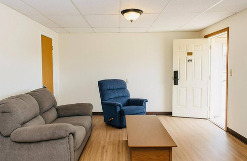 Wolf Point Hotel | Room w/Kitchen Designed for Budget Road Travelers Looking for a Restful Stop