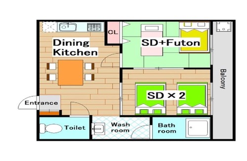 Higashimikuni Apartment | Rose Heights Higashimoto - Vacation STAY 10969