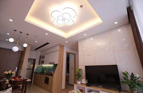Tu Liem Apartment | Rosy 5★ Vinhomes Green Bay ♥Luxury♥ 2 Bed Room Apt