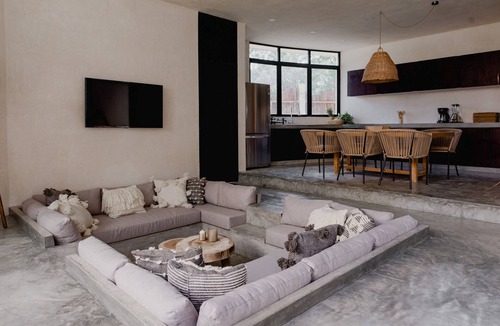Tulum City Center Villa | Round Jungle Boho Villa/Private Pool/100Mbs