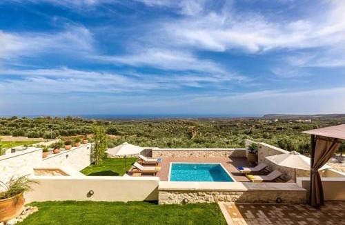 Pikris Villa | Roupes Villa IV, Family villa, Fantastic views, Private pool