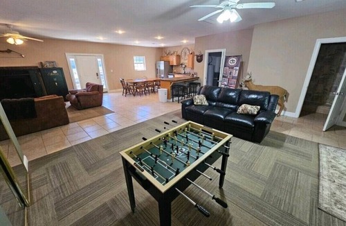 Brookline Station House | Route 66 Turnback Creek Hunting Lodge. Secluded acreage, handicap accessible.