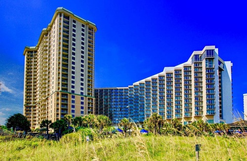 Arcadian Shores Condo | Royale Palms 2303 Renovated Oceanview w/Pool/Beach