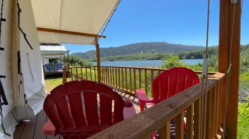 Klamath Other | Ruby Glamping tent - tent site #9