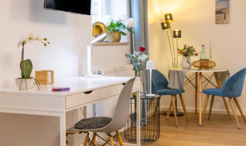 Munchen District Apartment | Ruhig Top mod Studio Appartement,privater Eingang