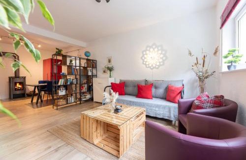Adelsdorf Apartment | Ruhiges Apartment mit Holzofen nahe Bamberg für 2-5 Personen