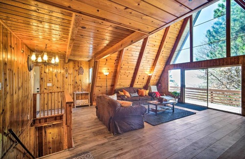 Running Springs House | Running Springs Cabin w/Large Deck + View!