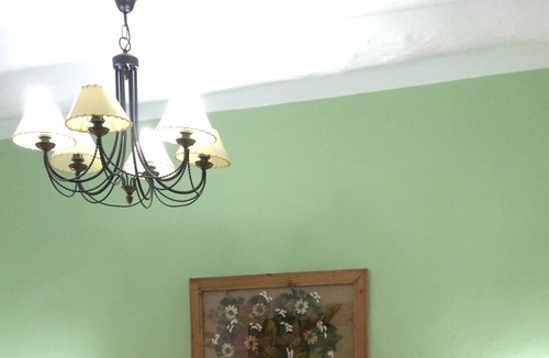 Pegalajar House | Rural Accommodation Shared Garden of French, Bedroom Green
