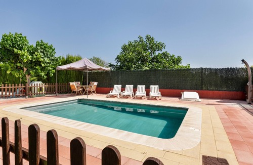 Caravaca de la Cruz House | Rural House 'Cortijo La Jimena' with Mountain Views, Private Pool and Wi-Fi