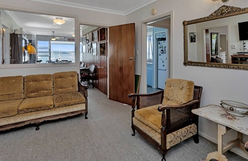 Russell House | Russell Beachfront Home - Close to the water.