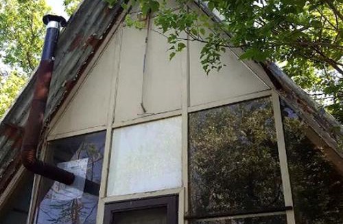Grubville Ski Chalet | Rustic A-Frame Cabin in the Lush Woodlands of Grubville, Missouri