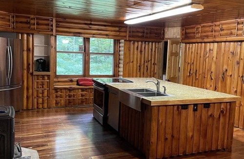 Croghan House | Rustic Adirondack Home on French Pond w/Sandy Beach, Direct Snowmobile & ATV