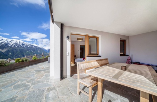 Castelbello-Ciardes Apartment | Rustic Apartment Vermoi on Mountain Farm with Terrace