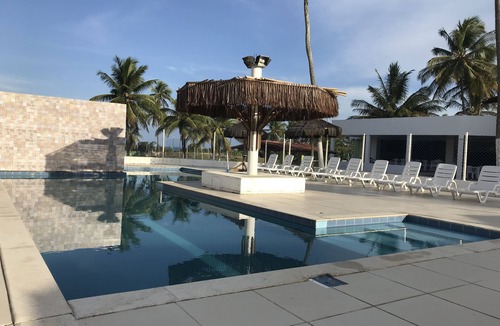 Olivenca RV Rental | Rustic apartment with beach, pool, river and forest.