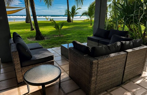 Javilla House | Rustic Beachfront Retreat in San Miguel, Guanacaste, sleeps 12
