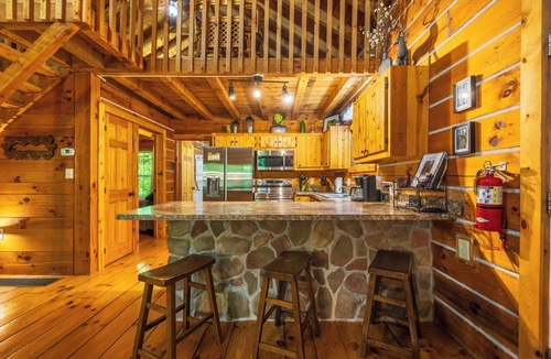 Logan Cabin | Rustic Cabin Getaway with Hot Tub, Trails & Fire Pit