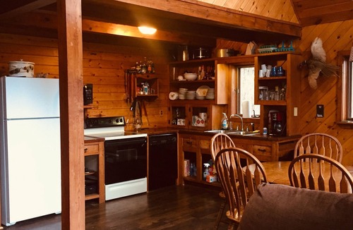 Hesston Cabin | Rustic Cabin in the Woods Close to Raystown Lake - DOG Friendly