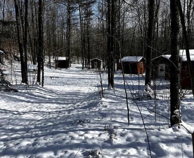 White Lake House | Rustic Cabin Nestled in the Trees for a Unique Outdoor Experience in White Lake, Wisconsin