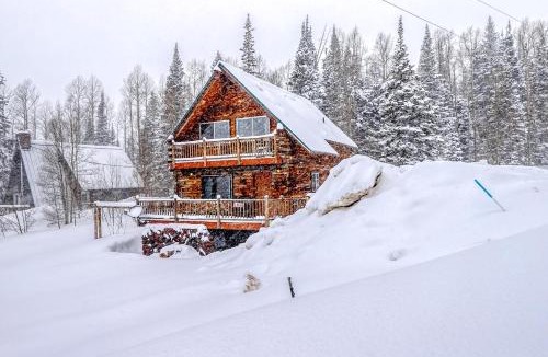 Steam Engine Meadows House | Rustic Cabin Stay in Brian Head Resort w/View