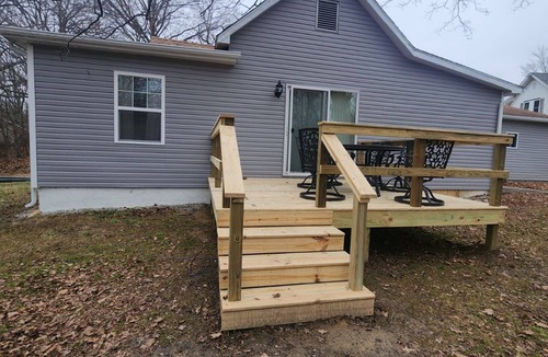 North Terre Haute House | Rustic, cozy home on a quiet street on the east side of Terre Haute. No pets