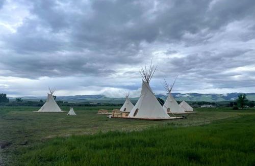 Fort Washakie Other | Rustic Elegance: Tipi Glamping by Wind River Mountains in Fort Washakie