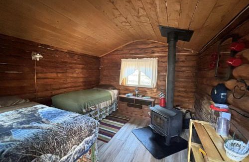 Mentasta Lake House | Rustic Historic Cozy Creekside Cabin with Steam Sauna near Log Cabin Creek, Tol, Alaska