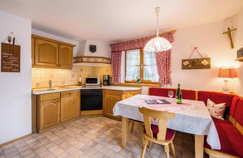 Feldwies House | Rustic Holiday Home Annelies with Wi-Fi, Garden, Terrace