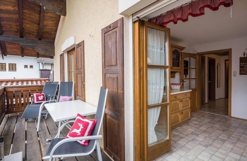 Feldwies House | Rustic Holiday Home Annelies with Wi-Fi, Garden, Terrace