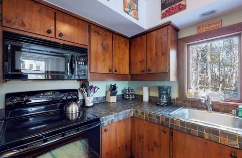 Plymouth House | Rustic home with a private hot tub, cable, & washer/dryer