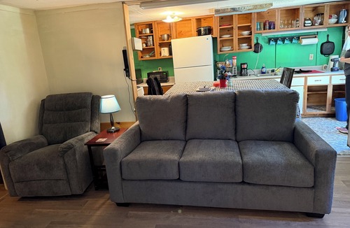 Sangerville Apartment | Rustic intown country apartment on the Moosehead trail